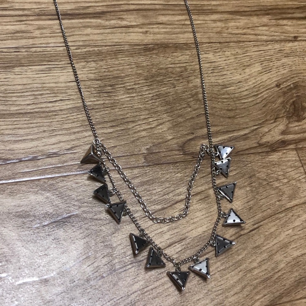 Gold Layered Triangle Necklace from Francesca’s